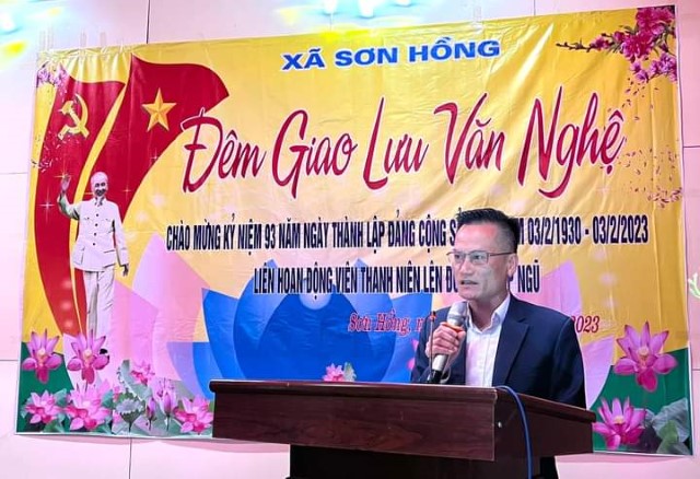Xã Sơn Hồng tổ chức đêm giao lưu văn nghệ